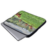 Pferde - Thema "Amerikanischer Western" Laptopschutzhülle (Vorne Knopf)