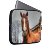 Pferde - Thema "Amerikanischer Western" Laptopschutzhülle (Vorne Rechts)