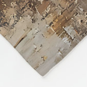 Pferde Trio Galopp Gemälde Fleecedecke (Ecke)
