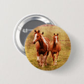 Pferde Trotting Button (Vorne & Hinten)