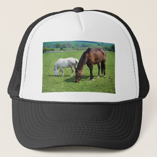 Pferde Truckerkappe (Vorderseite)