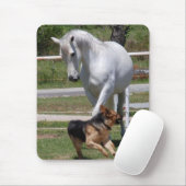 PFERDE-U. HUNDEspiel Mousepad (Mit Mouse)