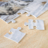 Pferde überqueren den Strom Puzzle (Seite)