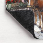 Pferde und Beförderung Mousepad (Ecke)