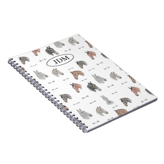 Pferde und Bits-Notebook Notizblock (Rechte Seite)