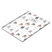 Pferde und Bits-Notebook Notizblock (Linke Seite)