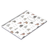 Pferde und Bits-Notebook Notizblock (Linke Seite)