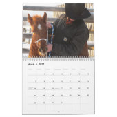 Pferde und Cowboys Kalender (Mär 2027)