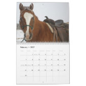 Pferde und Cowboys Kalender (Feb 2027)