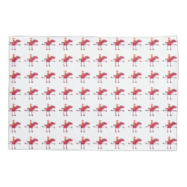 Pferde und Fahrer Kissenbezug