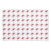 Pferde und Fahrer Kissenbezug (Vorderseite)