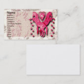 Pferde und Herzen Visitenkarte (Vorne/Hinten)