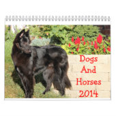 Pferde-und Hund2014 Kalender (Titelbild)