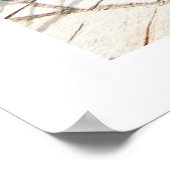 Pferde und Kutsche in St. Wolfgang Poster (Ecke)