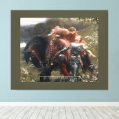 Pferde und Liebhaber - gepanzerte Leinwand (Insitu (Holzboden))