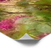 Pferde und Lilacs Poster (Ecke)