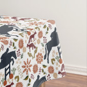 Pferde und Reiter Tablecloth Reittiere Kunst, Dich Tischdecke (Beispiel)