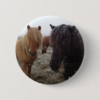 Pferde und Reitergeschenke, Personalisiert Button