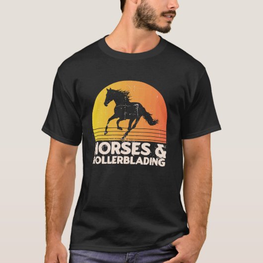 Pferde und Rollläden T-Shirt (Vorderseite)