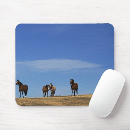 Pferde und Sky Mousepad (Mit Mouse)