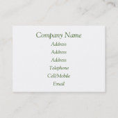 PFERDE VISITENKARTE (Rückseite)