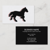 Pferde Visitenkarte (Vorne/Hinten)