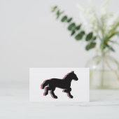 Pferde Visitenkarte (Stehend Vorderseite)