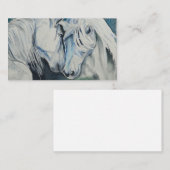 Pferde-Visitenkarte Vollsamstags Visitenkarte (Vorne/Hinten)