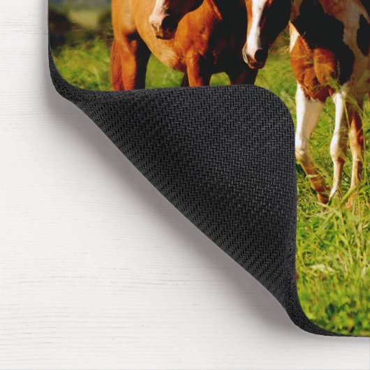 Pferde von Kauai Mousepad (Ecke)