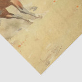 Pferde von Maynard Dixon Seidenpapier (Detail)