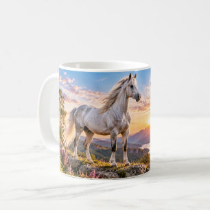 Pferde vor Menschen Pferdeliebhaber-Tasse Kaffeetasse