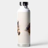 Pferde-Wasserflasche Trinkflasche (links)