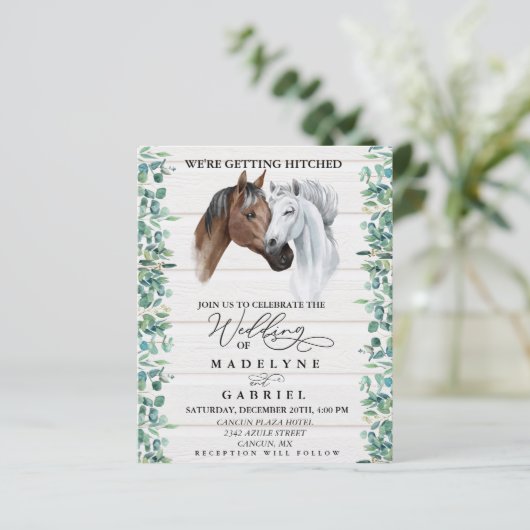 Pferde Western Hochzeit Grünwald Rustikal (Stehend Vorderseite)