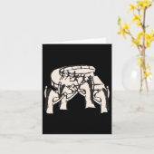 Pferde wetten auf Menschen Rennen Reittier Geschen Karte (Gelbe Blume)