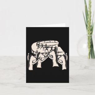 Pferde wetten auf Menschen Rennen Reittier Geschen Karte