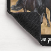 Pferde wildes Mousepad (Ecke)