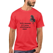 Pferde-Zitat-Grafik-T-Shirt