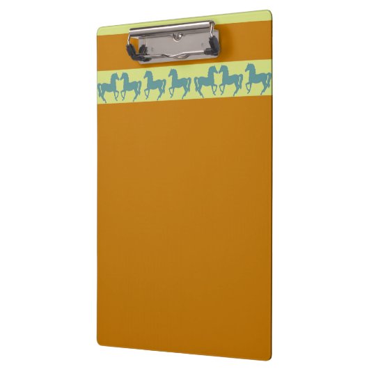 Pferde Zwischenablage Klemmbrett (Links)