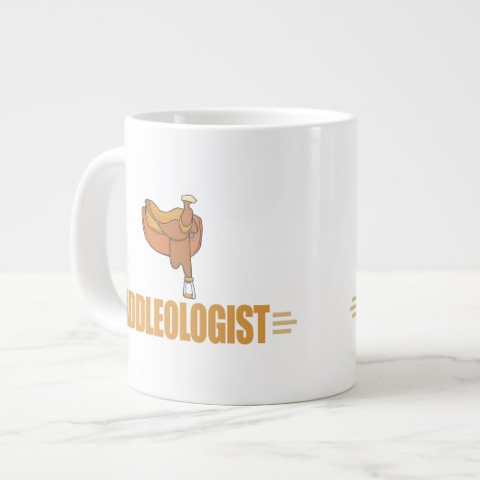 Pferdeadler Jumbo-Tasse (Vorderseite Links)