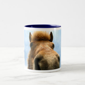 Pferdealles Gute zum Geburtstag, Zweifarbige Tasse