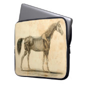 Pferdeanatomie-Laptop-Hülse Laptopschutzhülle (Vorderseite Links)