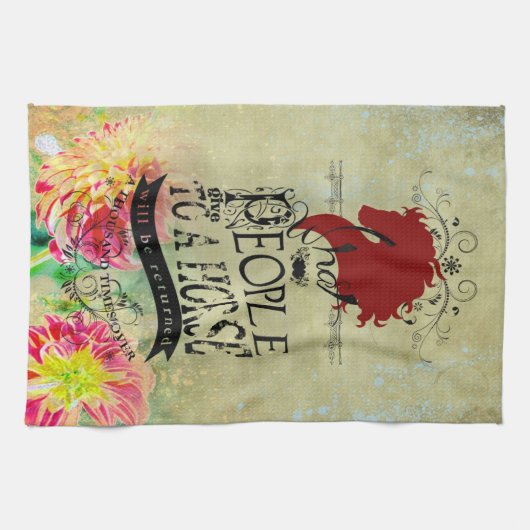 Pferdeangebot - Küchentücher (Horizontal)