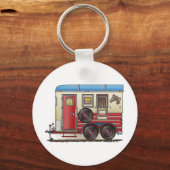 Pferdeanhänger Schlüsselanhänger (Vorderseite)