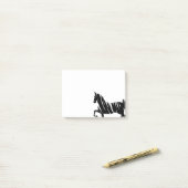 Pferdeart Post-it Klebezettel (Auf Schreibtisch)