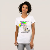 Pferdeartig stützen Damen-T - Shirt (Vorne ganz)