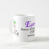 Pferdeartig stützen Tasse (Vorderseite Links)