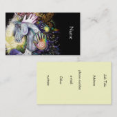 Pferdeartige Dreams~business Karten (Vorne/Hinten)