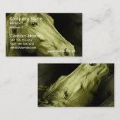 Pferdeartige Kunst-Visitenkarte Visitenkarte (Vorne/Hinten)