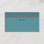 Pferdeartige Service-Visitenkarte Visitenkarte (Rückseite)