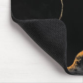 Pferdeartiger Glühen-Computer Mousepad (Ecke)